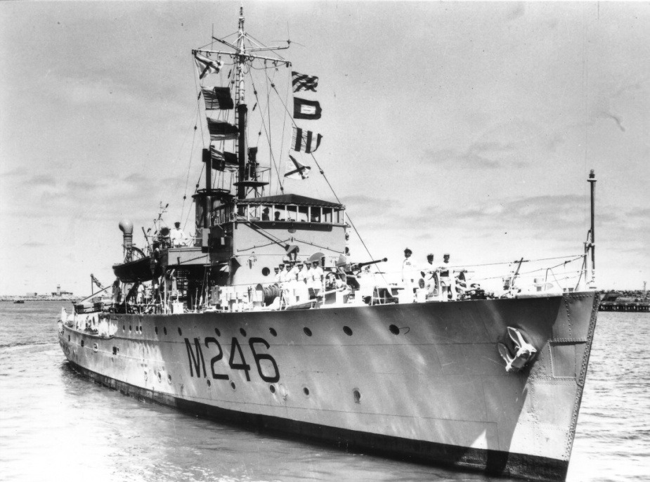 HMAS Fremantle was one of sixty Australian Minesweepers built for service during World War II.