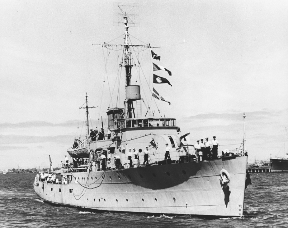 HMAS Gladstone was one of sixty Australian Minesweepers built for service during World War II.