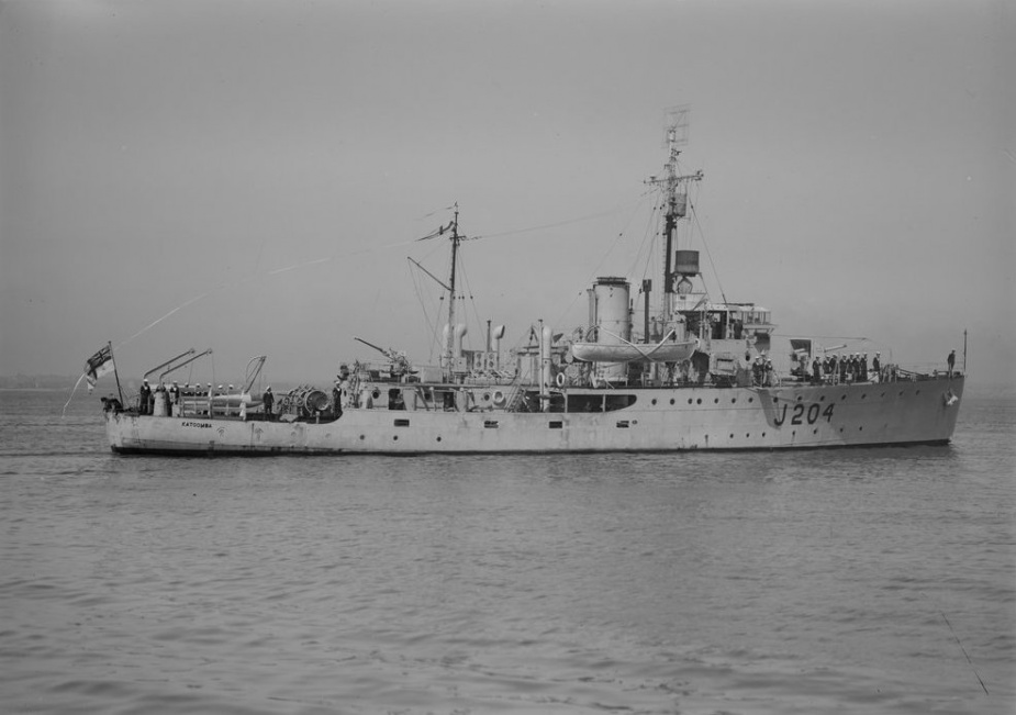 HMAS Katoomba was one of sixty Australian Minesweepers in commission during World War II