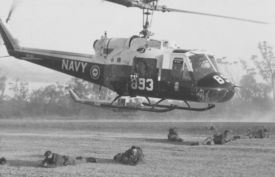 Training in RAN UH-1Bs prior to deploying placed the men of the 1st Contingent RANHFV in good stead for the challenges that they would soon face in South Vietnam.