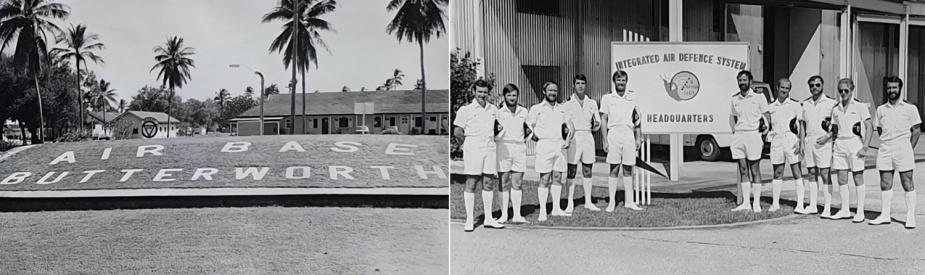 Members of 805 Squadron while on detachment to Malaysia for Integrated Air Defence Exercises.