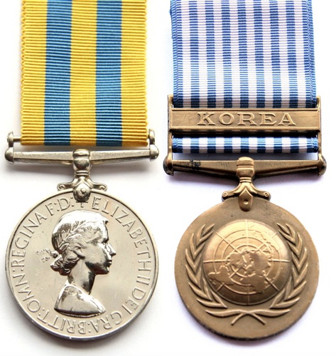 The Imperial, Korea Medal and the United Nations Service Medal - Korea awarded to Sydney's crew. Further recognition would following years later following the introduction of the Australian Honours and Awards System.