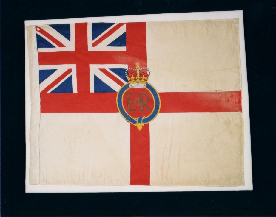 RAN Queen Elizabeth II Colour - White Ensign.