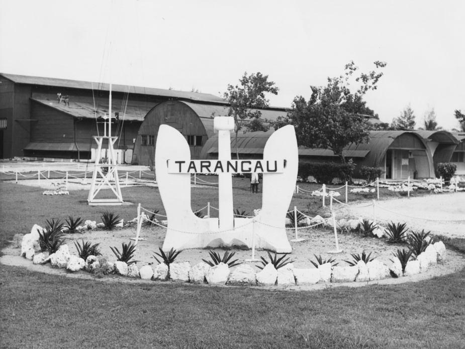 HMAS Tarangau formally commissioned on 1 April 1950.