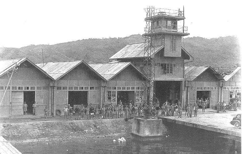 The wharf at Ambon. (Photo courtesy of Peter Miles)