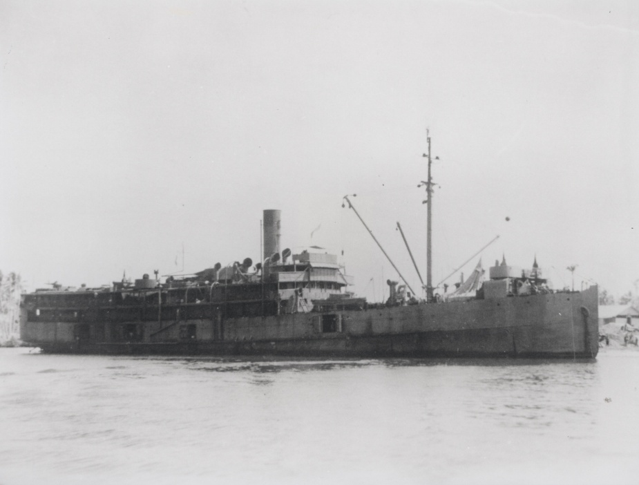 HMAS Whang Pu was utilised as an accommodation ship, a mobile repair ship, a base works ship and fulfilled numerous other roles. Understandably, the ship was referred to as a ‘Jack of all trades’ 