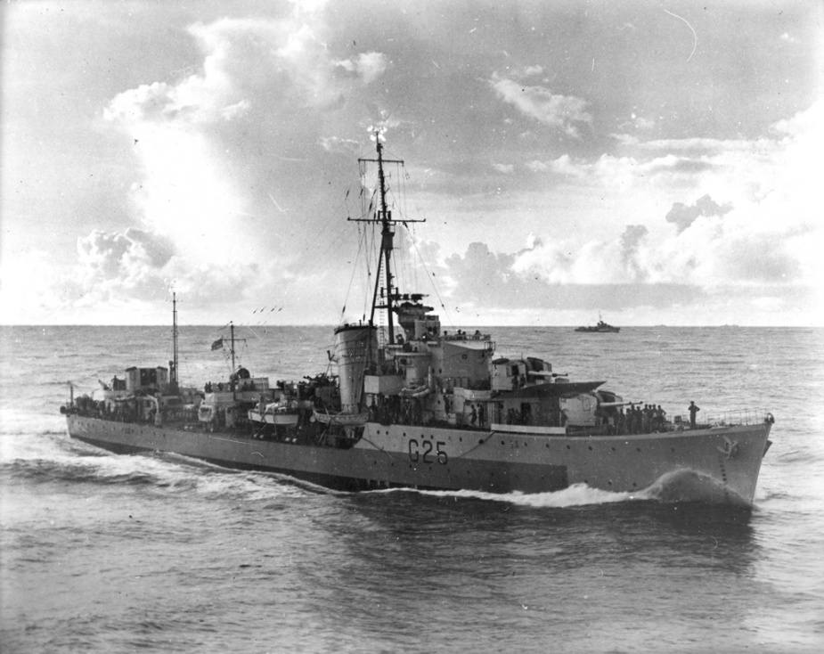 HMAS Nepal was one of five N Class destroyers transferred to the Royal Australian Navy for service during World War II
