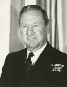 Captain DC Wells who assumed command of Voyager on 21 September 1960.