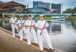 RAN Band South Australia Woodwind Quartet 2021.