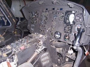 Slick cockpit.